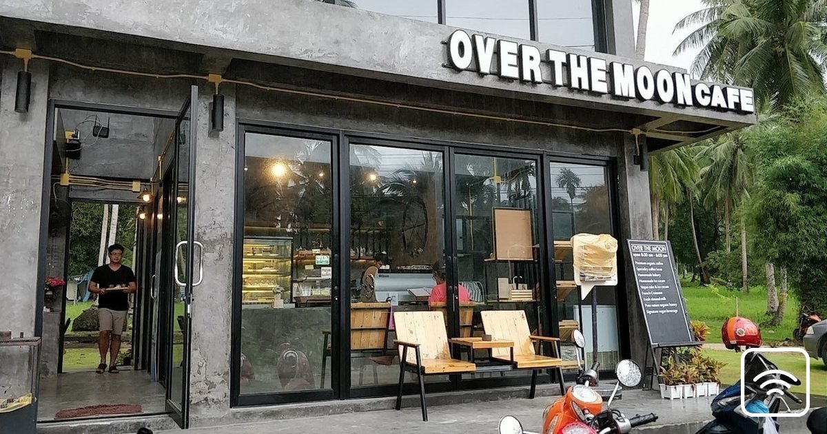 Over The Moon Cafe A Work Friendly Place In Ko Pha Ngan