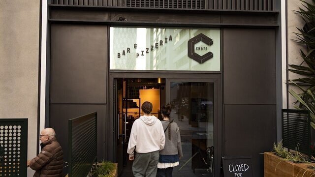 CRATE Bar & Pizzeria Wood Wharf