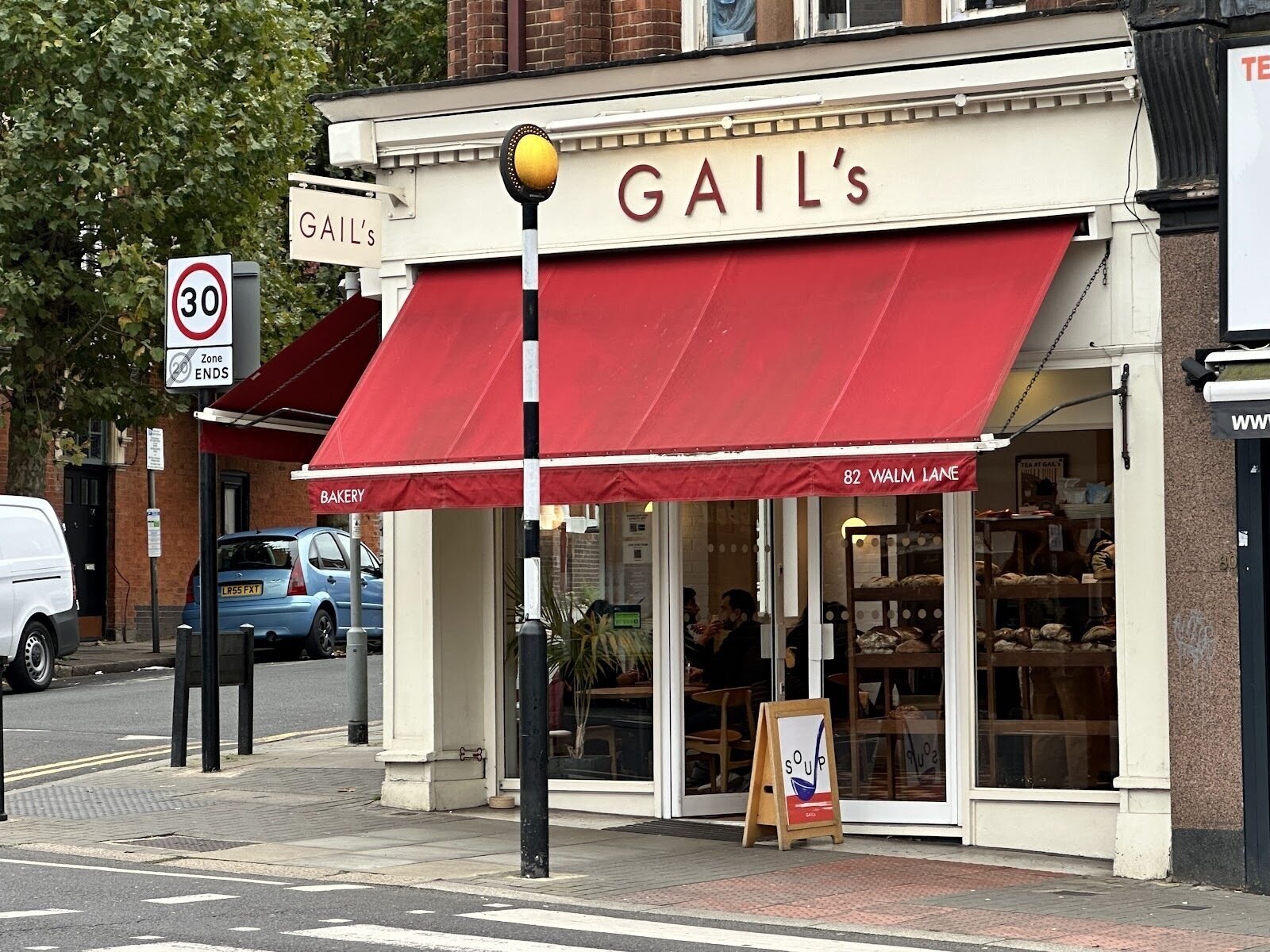 GAIL's Bakery Willesden Green: A Work-Friendly Place in London