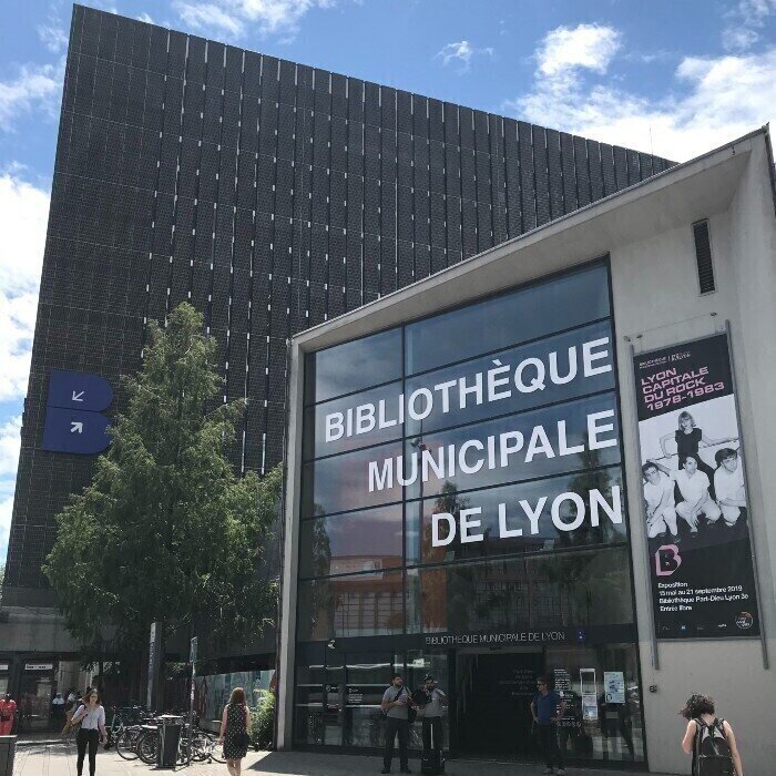 Bibliothèque Municipale de Lyon Part-Dieu: A Work-Friendly Place in Lyon