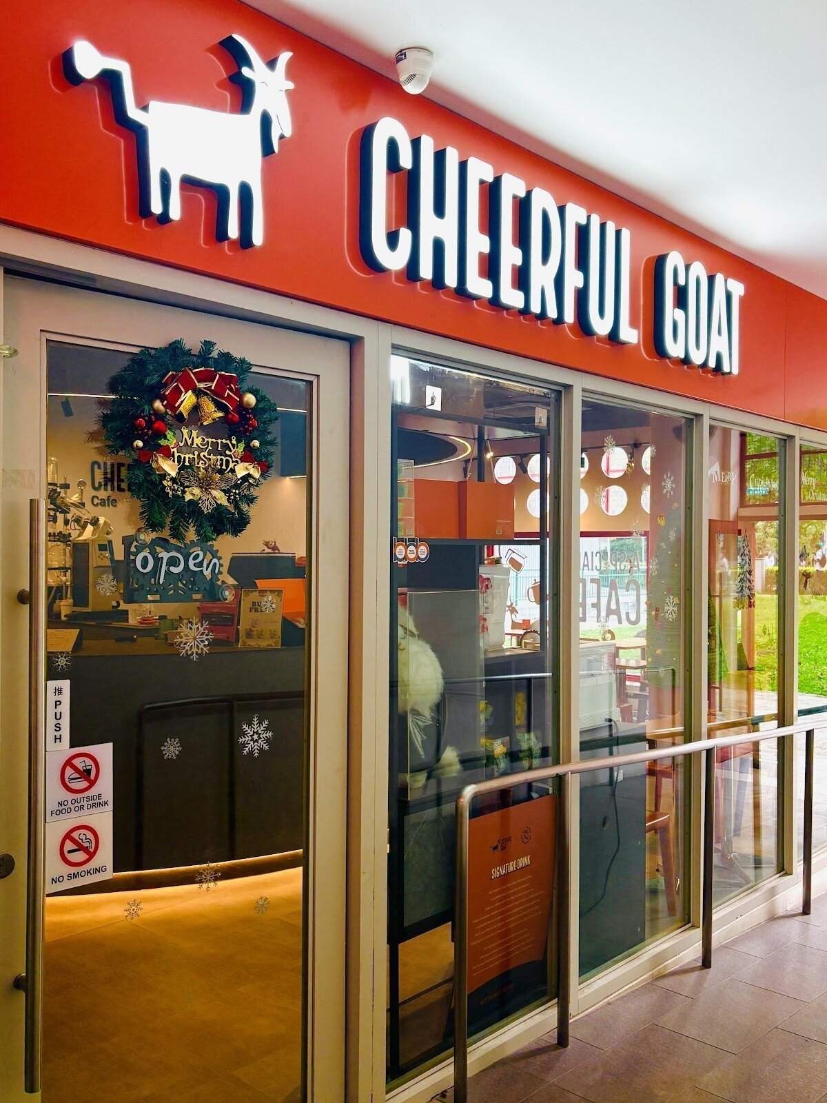 Cheerful Goat Cafe: A Work-Friendly Place in Singapore