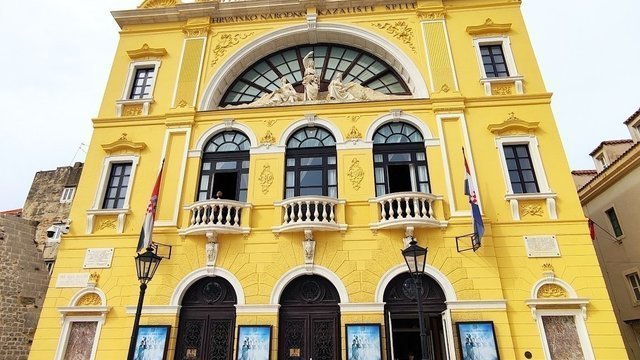 Croatian National Theater in Split