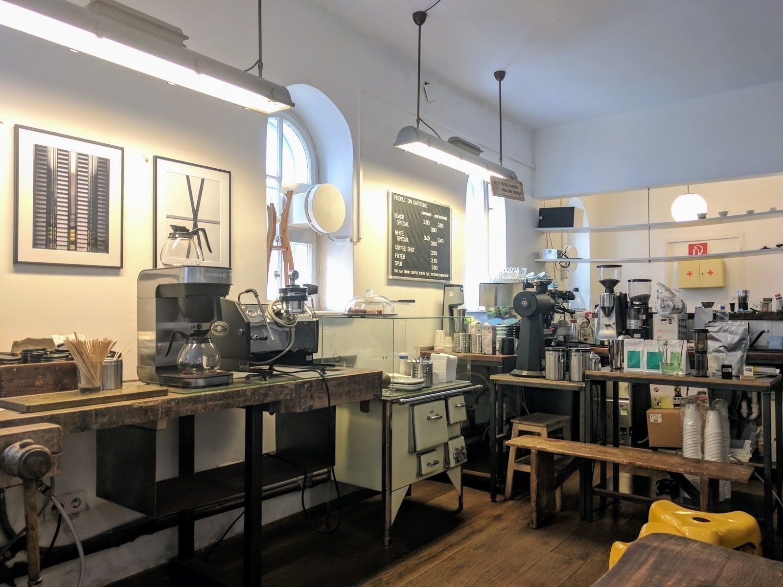 POC Café "People on Caffeine": A Work-Friendly Place in Vienna